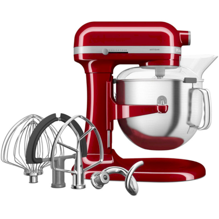 Планетарний міксер KITCHENAID Artisan 5KSM70SHXE Empire Red (5KSM70SHXEER)