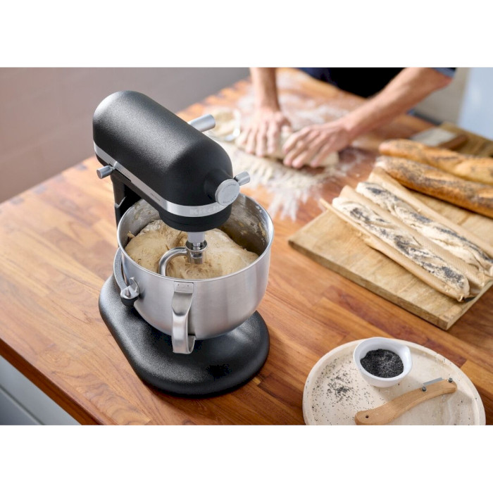 Планетарний міксер KITCHENAID Artisan 5KSM70SHXE Imperial Black (5KSM70SHXEBK)