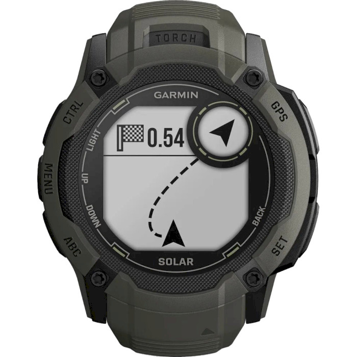 Смарт-годинник GARMIN Instinct 2X Solar 50mm Moss (010-02805-05/54)