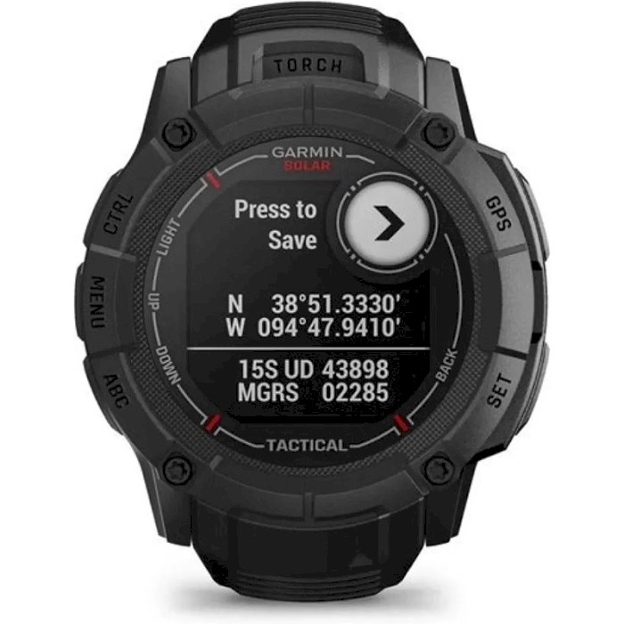 Смарт-часы GARMIN Instinct 2X Solar Tactical 50mm Black (010-02805-03/74)