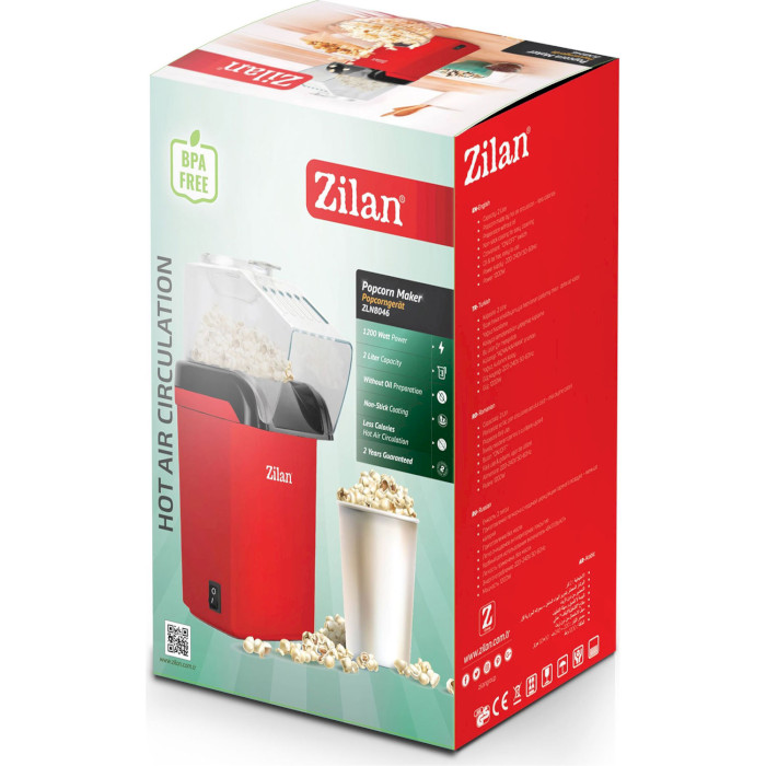 Апарат для приготування попкорна ZILAN ZLN8046
