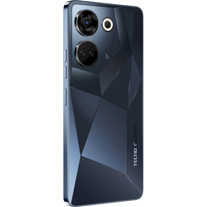 Смартфон TECNO Camon 20 Pro (CK7n) 8/256GB Predawn Black
