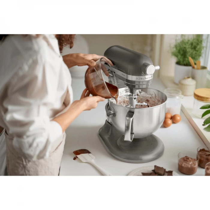 Планетарний міксер KITCHENAID Artisan 5KSM60SPXE Silver (5KSM60SPXECU)