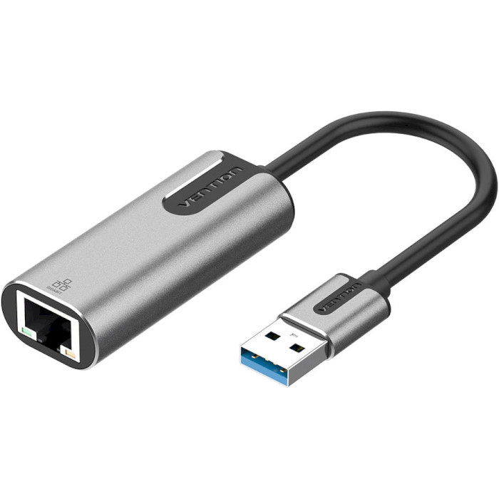 Мережевий адаптер VENTION USB 3.0 Gigabit Ethernet Adapter Gray