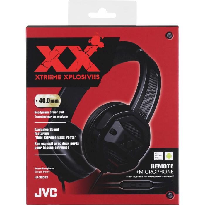 Навушники JVC HA-SR50X Black