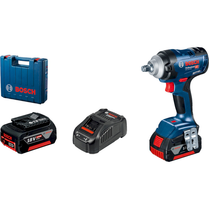 Акумуляторний гайкокрут BOSCH GDS18V-400 Professional (0.601.9K0.020)