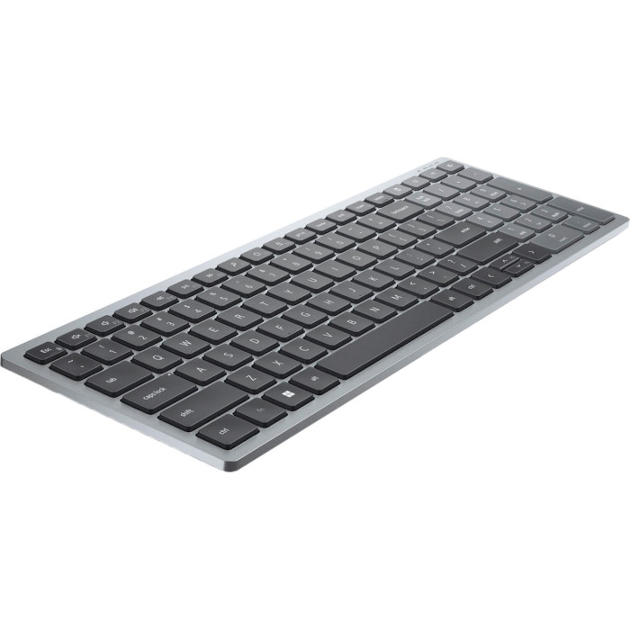 Клавиатура беспроводная DELL KB740 RU Titan Gray (580-AKOZ)