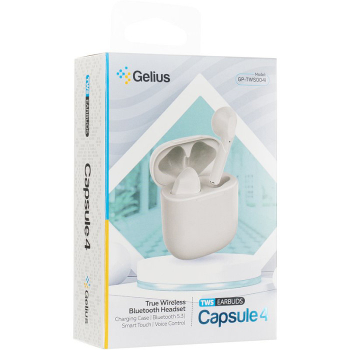 Наушники GELIUS Pro Capsule 4 GP-TWS-004i White