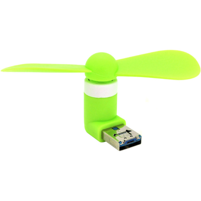 USB вентилятор VOLTRONIC 90° Mixed Color