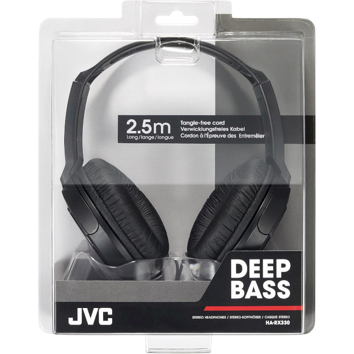 Навушники JVC HA-RX330 Black