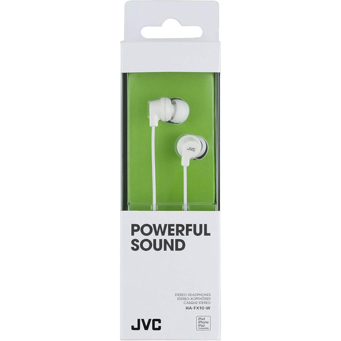 Навушники JVC HA-FX10 White