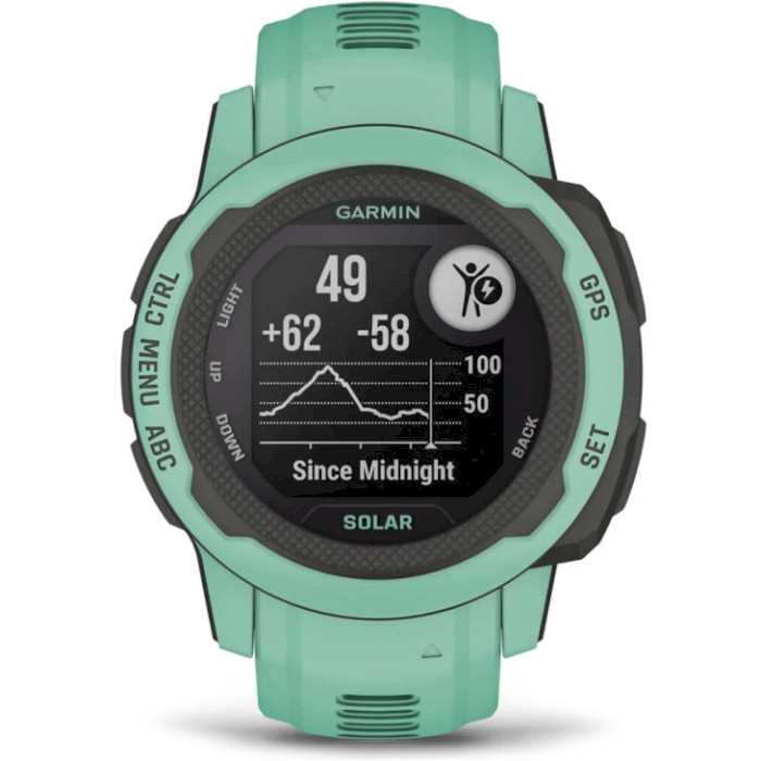 Смарт-годинник GARMIN Instinct 2S Solar Standard 40mm Neo Tropic (010-02564-02)