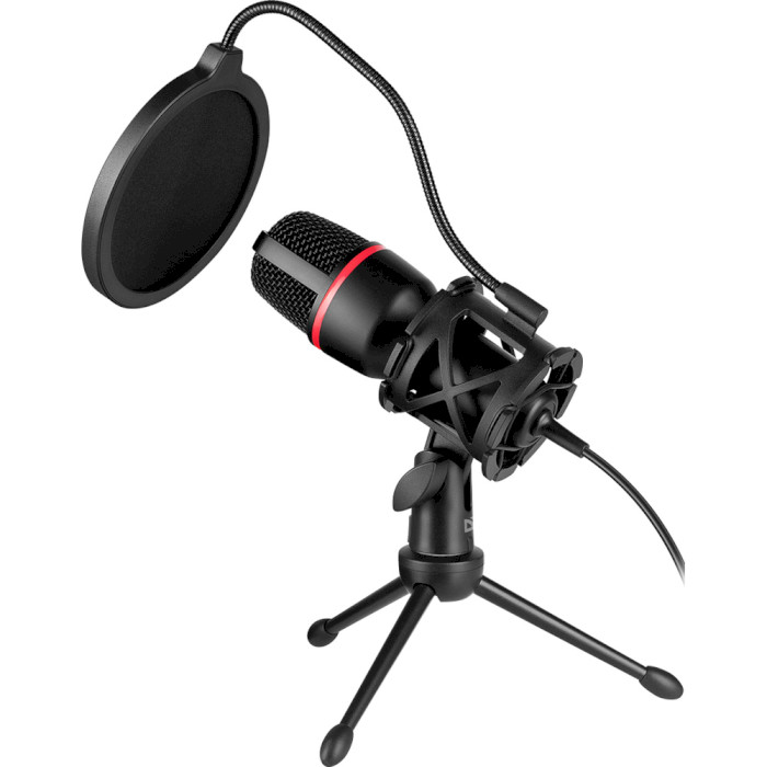 Мікрофон для стримінгу/подкастів DEFENDER Forte GMC 300 (64630)
