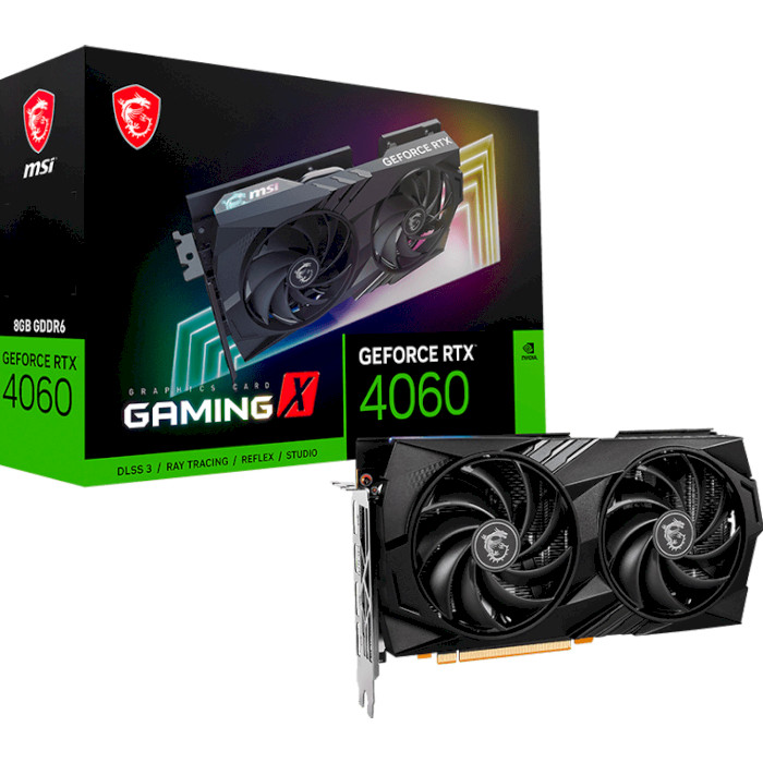 Видеокарта MSI GeForce RTX 4060 Gaming X 8G