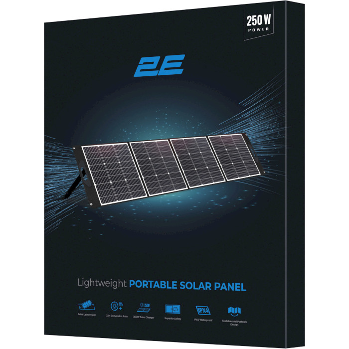 Портативна сонячна панель 2E 250W (2E-PSPLW250)
