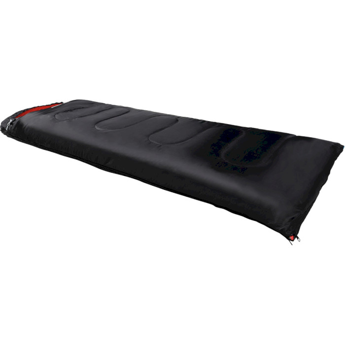 Спальник-одеяло SPORTVIDA SV-CC0064 +16°C Black/Red Left