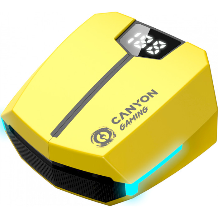 Навушники геймерскі CANYON DoubleBee GTWS-2 Yellow