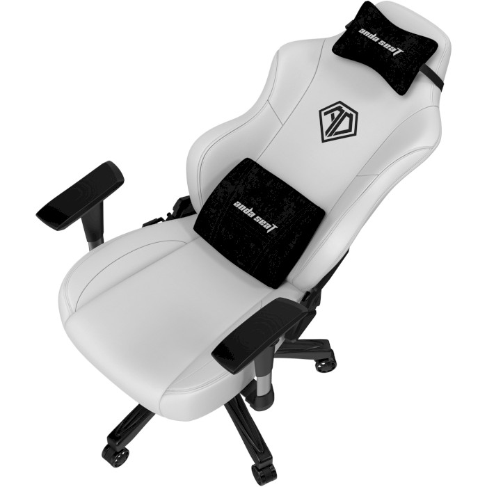 Крісло геймерське ANDA SEAT Phantom 3 L White