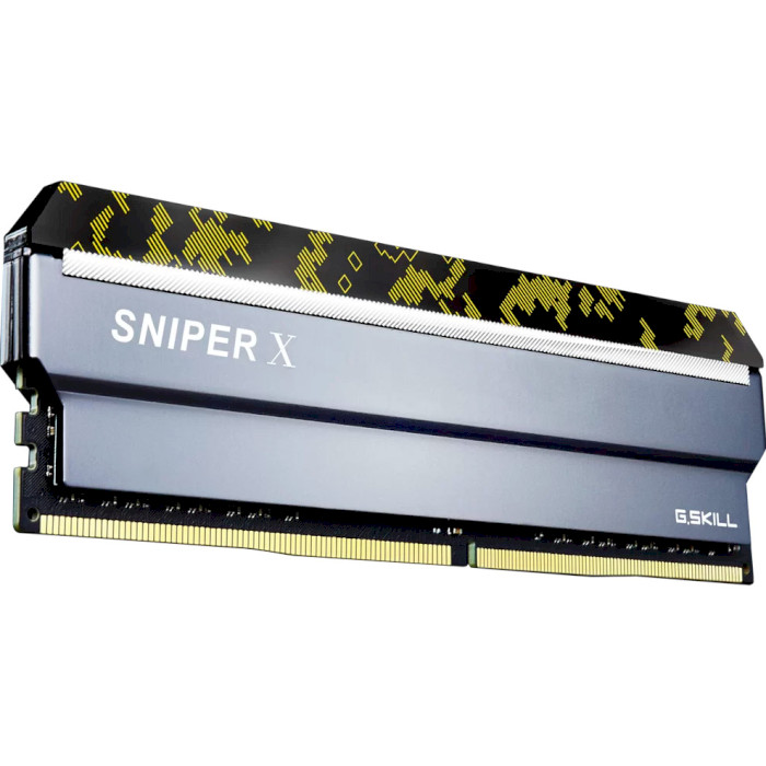 Модуль памяти G.SKILL Sniper X Digital Camo DDR4 3600MHz 32GB Kit 2x16GB (F4-3600C19D-32GSXKB)