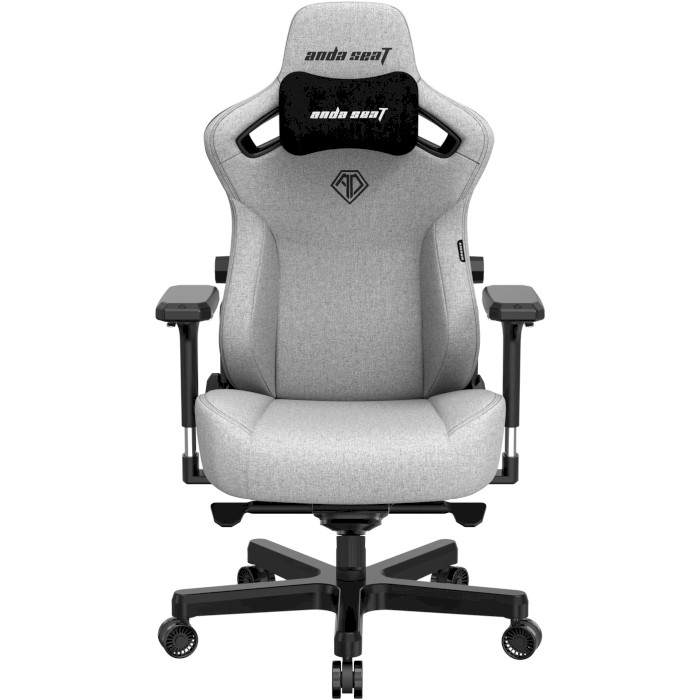 Крісло геймерське ANDA SEAT Kaiser 3 Gray Fabric Size XL