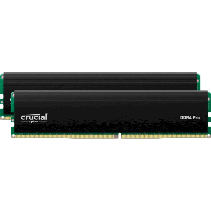 Модуль пам'яті CRUCIAL DDR4 Pro DDR4 3200MHz 64GB Kit 2x32GB (CP2K32G4DFRA32A)