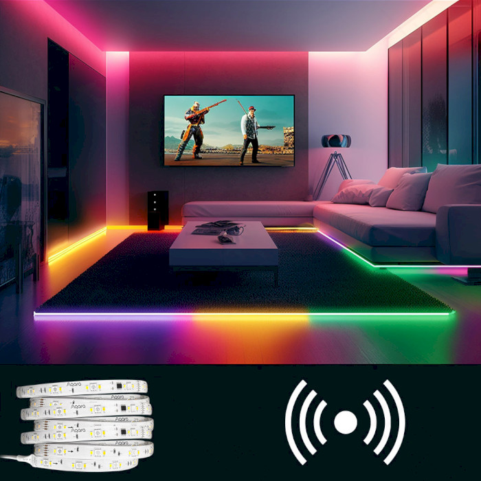 Умная LED лента AQARA LED Strip T1 ARGB 2м (RLS-K01D)