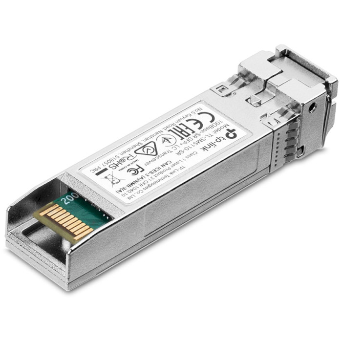 Модуль TP-LINK TL-SM5110-SR SFP+ 10GbE Tx850 300m DDM MM LC Duplex