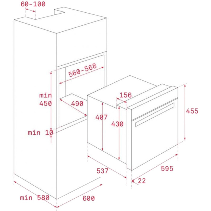 Духовой шкаф TEKA HLC 8400 BK (111130003)