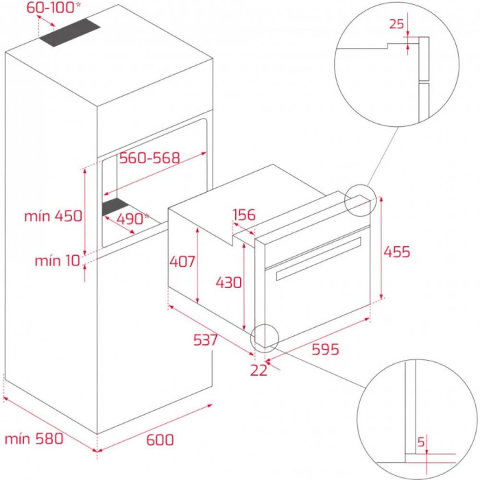 Духовой шкаф TEKA HLC 840 WH (41531024)