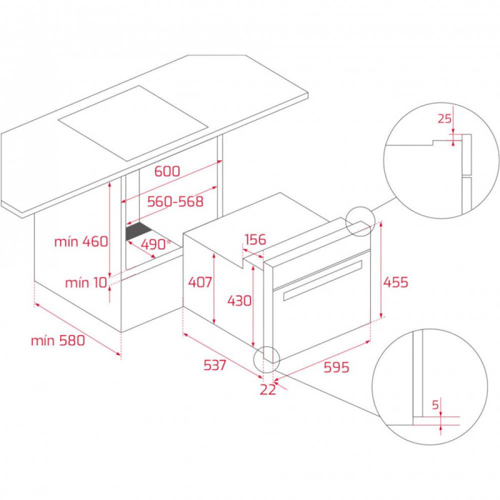 Духовой шкаф TEKA HLC 840 WH (41531024)