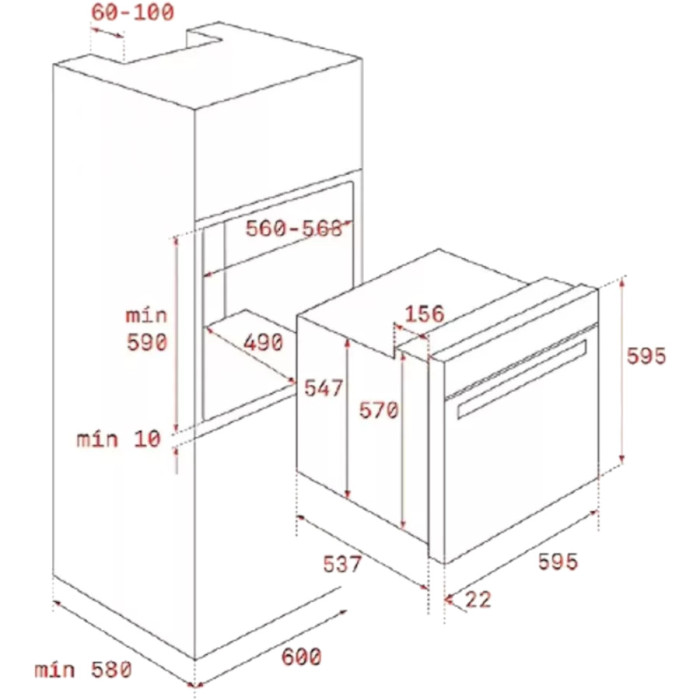 Духовой шкаф TEKA HRB 6400 AT (111010014)