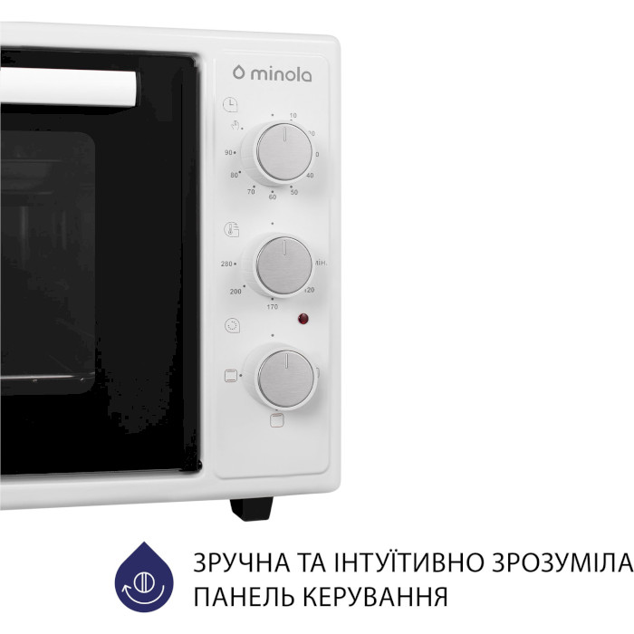 Електропіч MINOLA FOE 4815 WH