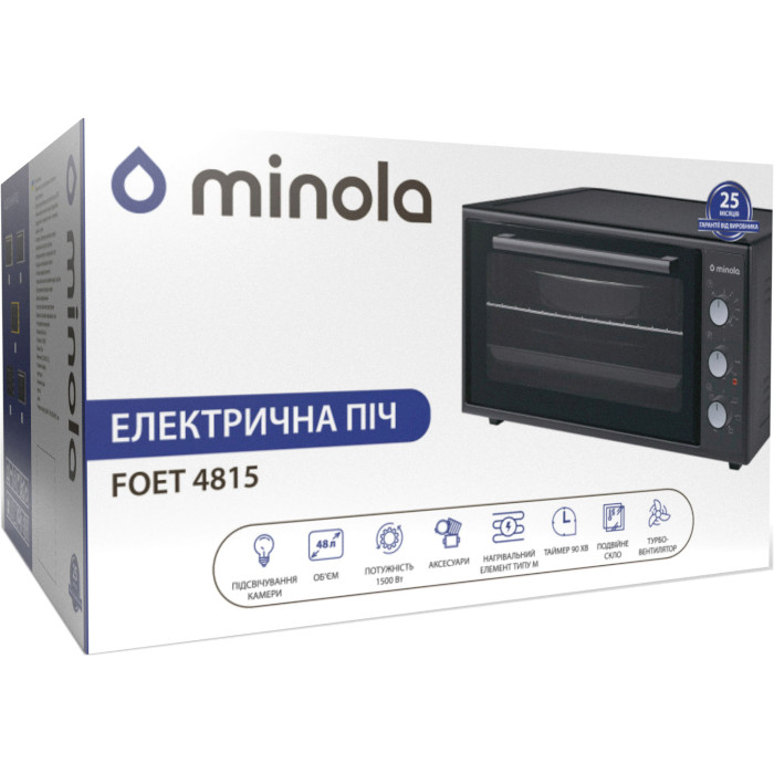 Електропіч MINOLA FOET 4815 IV