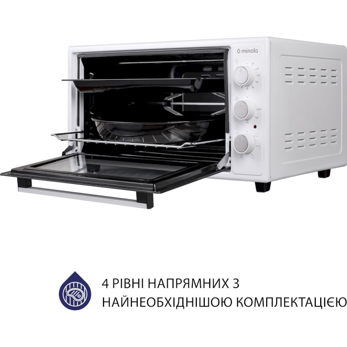 Електропіч MINOLA FOET 4815 WH