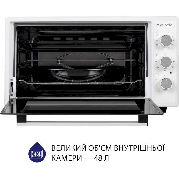 Електропіч MINOLA FOEV 4815 WH