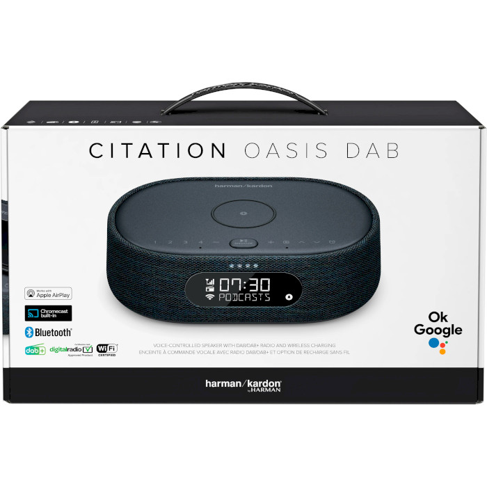 Радіогодинник HARMAN/KARDON Citation Oasis FM Black (HKCITAOASISFMBLKEP)