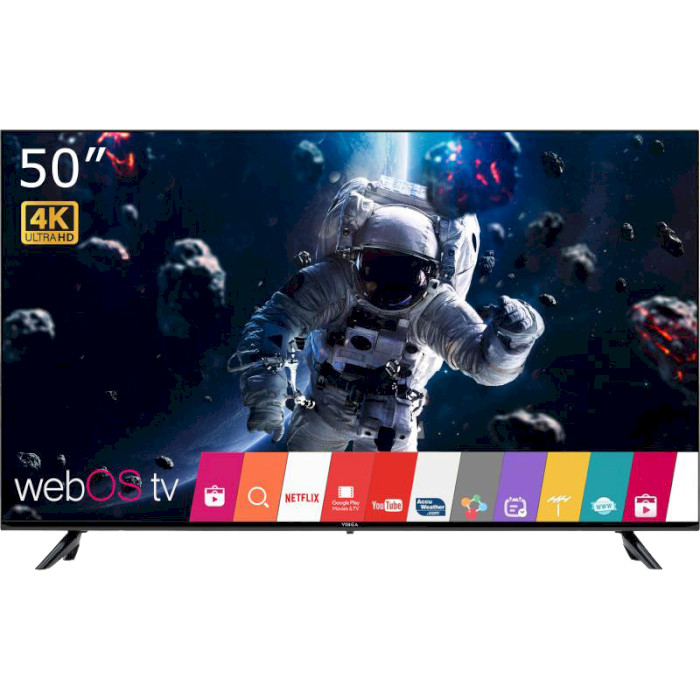 Телевизор VINGA 50" LED 4K S50UHD25BWEB