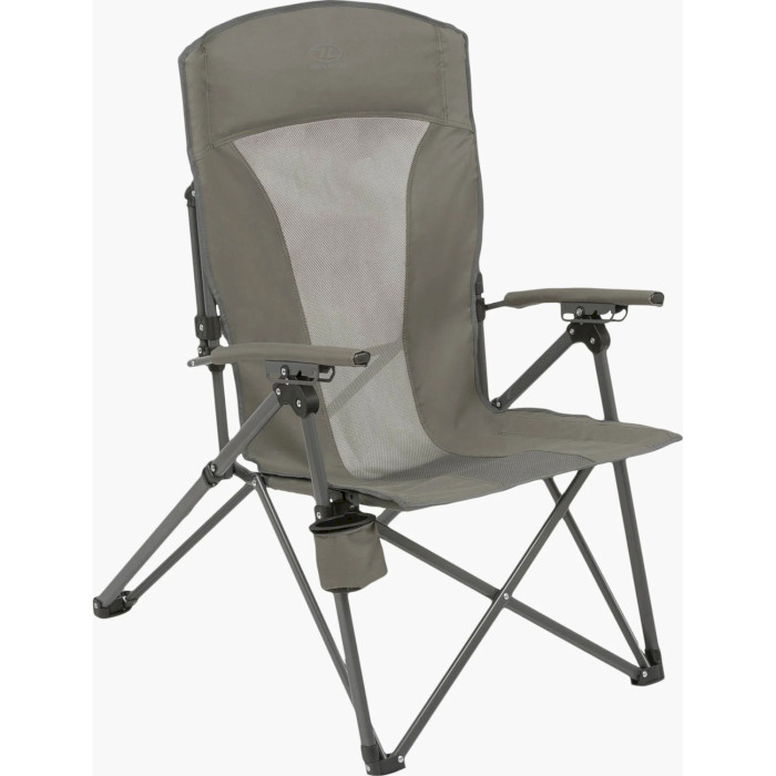 Стілець кемпінговий HIGHLANDER Balvenie Camping Chair Charcoal (FUR099-CH)