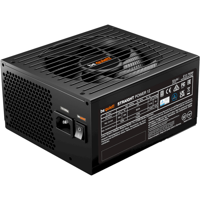 Блок живлення 750W BE QUIET! Straight Power 12 750W (BN336)