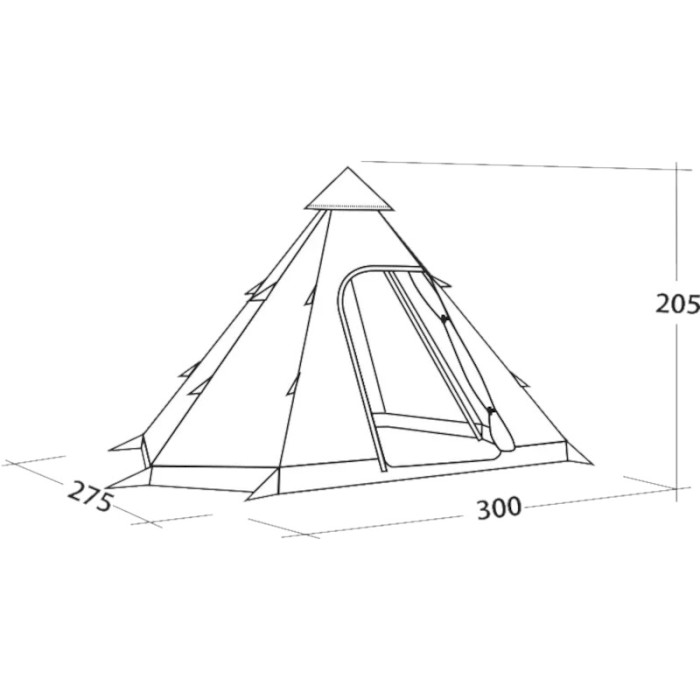 Намет 4-місний EASY CAMP Bolide 400 Rustic Green (120405)