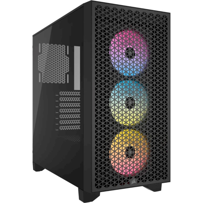 Корпус CORSAIR 3000D RGB Airflow Black (CC-9011255-WW)