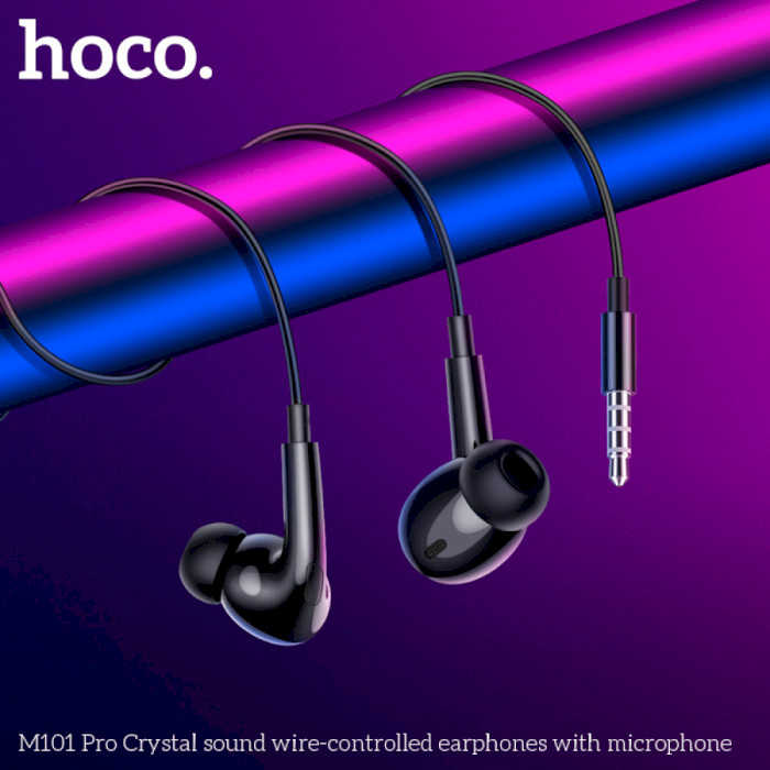 Наушники HOCO M101 Pro Crystal Sound Black