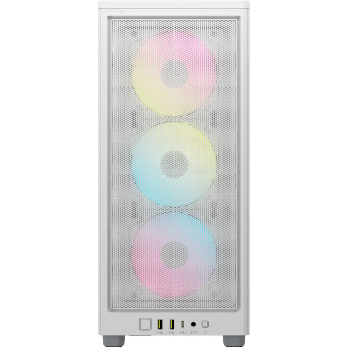 Корпус CORSAIR 2000D RGB Airflow White (CC-9011247-WW)