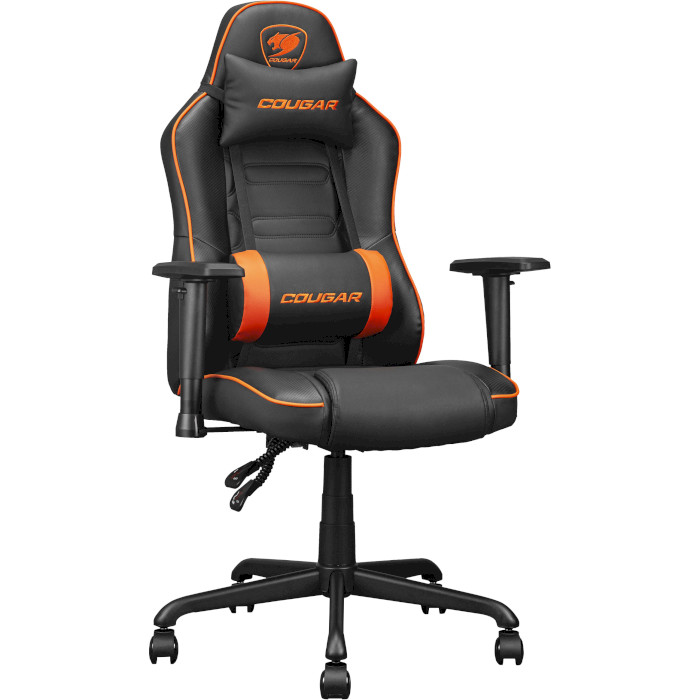 Крісло геймерське COUGAR Fusion S Black/Orange (3MFSLORB.0001)