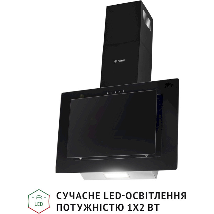 Витяжка PERFELLI DN 6142 BL LED