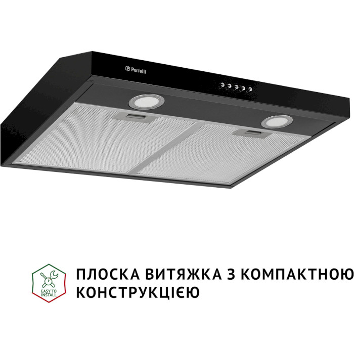 Витяжка PERFELLI PL 6002 BL LED