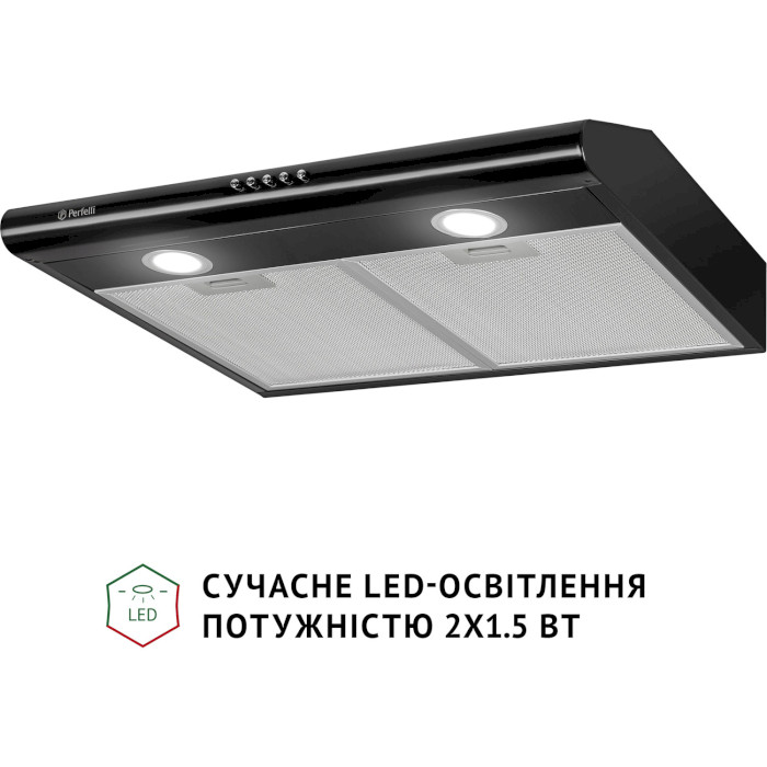 Вытяжка PERFELLI PL 6022 BL LED