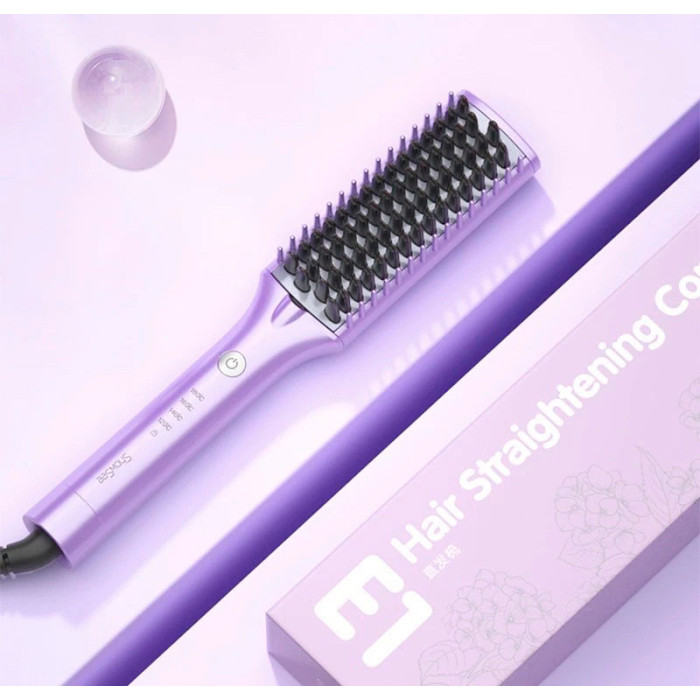 Щётка-выпрямитель XIAOMI SHOWSEE Hair Straightener E1-V Violet