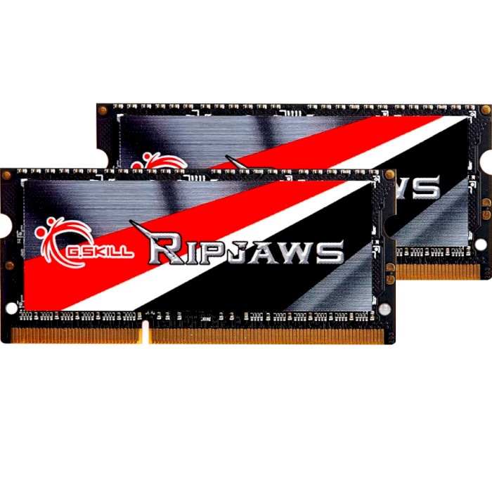 Модуль пам'яті G.SKILL Ripjaws SO-DIMM DDR3L 1600MHz 16GB Kit 2x8GB (F3-1600C9D-16GRSL)