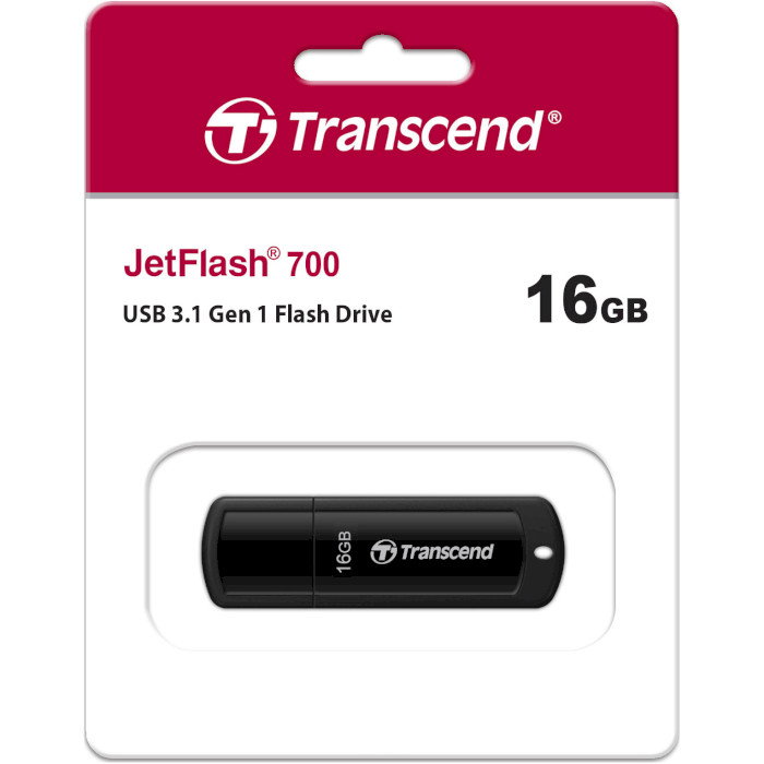Флешка TRANSCEND JetFlash 700 16GB (TS16GJF700)